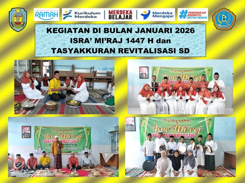 Memetik Hikmah Isra’ Mi’raj 1447 H : Shalat sebagai Kunci Surga & Syukur Atas Wajah Baru Sekolah Kita