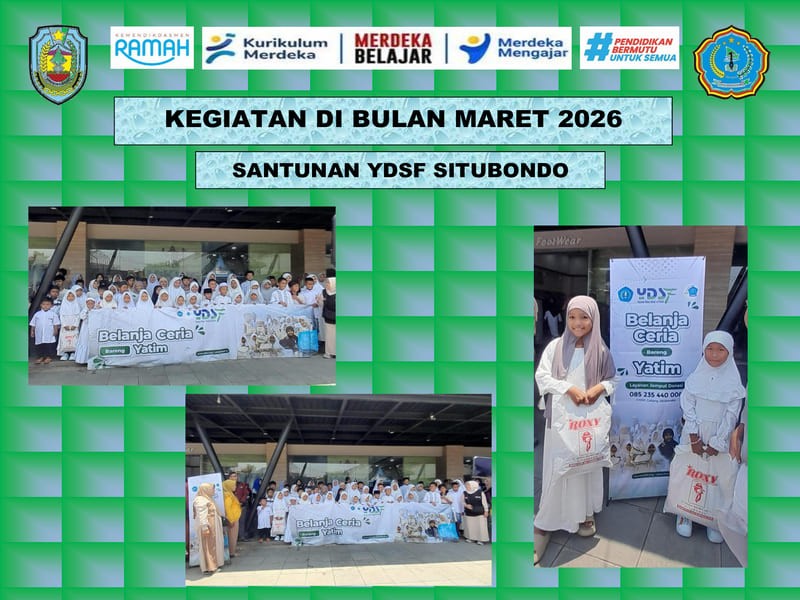 SENYUM MEREKA, BAHAGIA KITA : SDN 1 KLATAKAN HADIRI "BELANJA CERIA BARENG ANAK YATIM" DI ROXY SQUARE